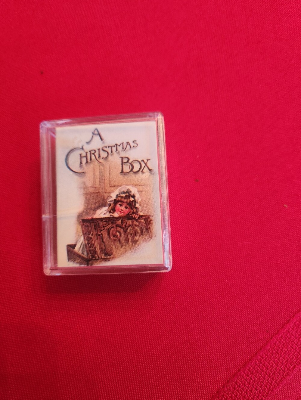 Christmas Box Vintage Minibooks Four vintage Christmas books